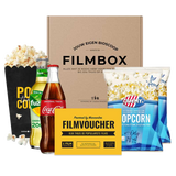 Filmpakket | Zoute popcorn - 1x Cola en 1x Fuze tea (Alcoholvrij)