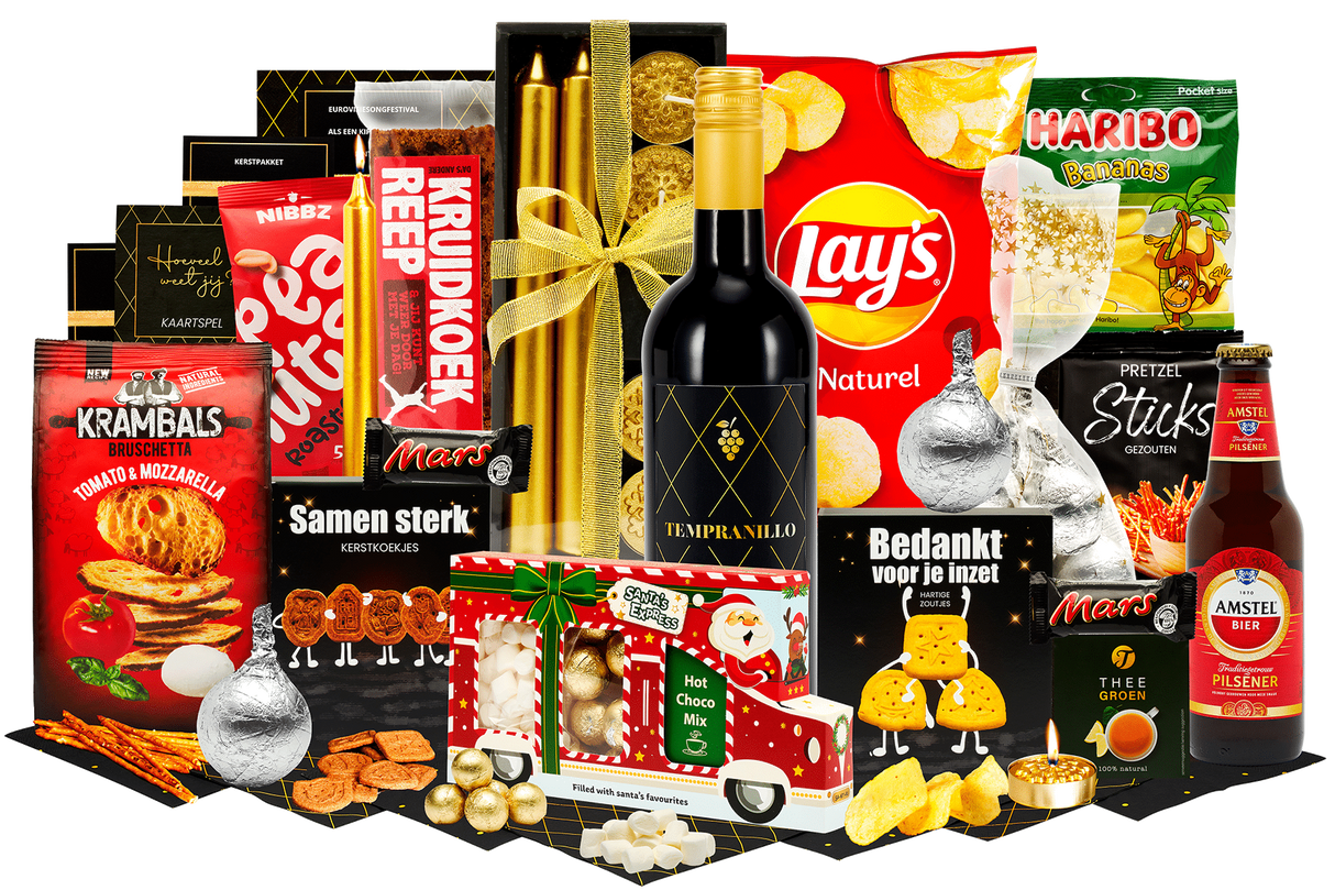 Volle kersttruck