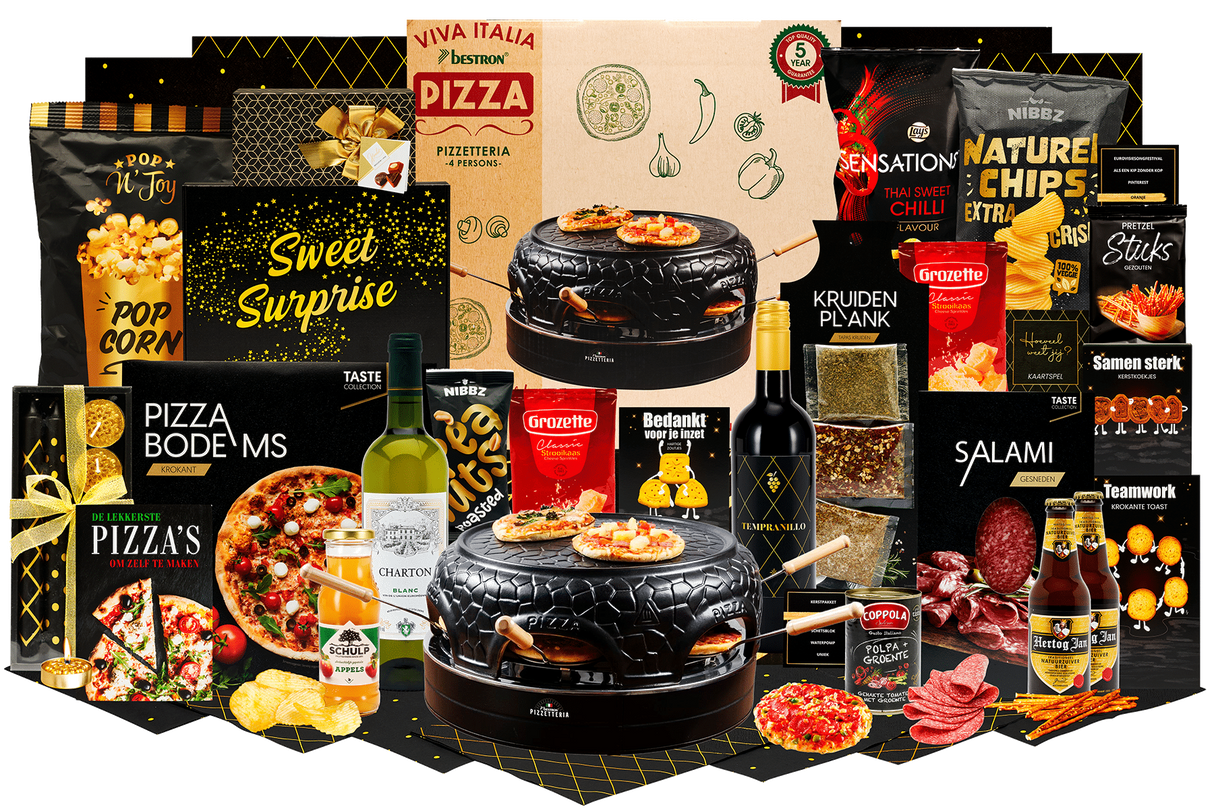 Samen pizza maken