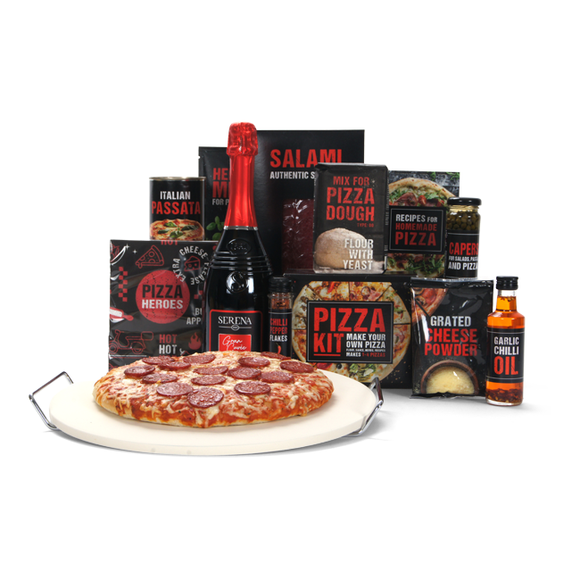 Pizzasteen Set & Spumante
