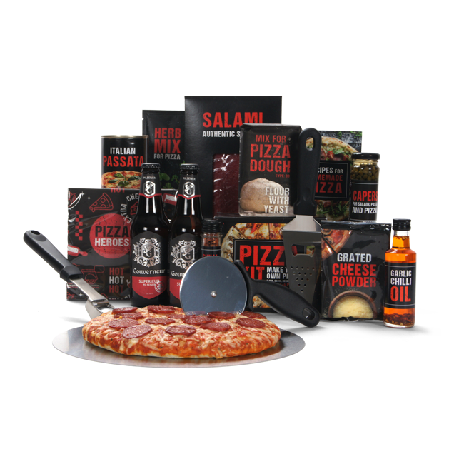 Pizzabakker Set & Bier