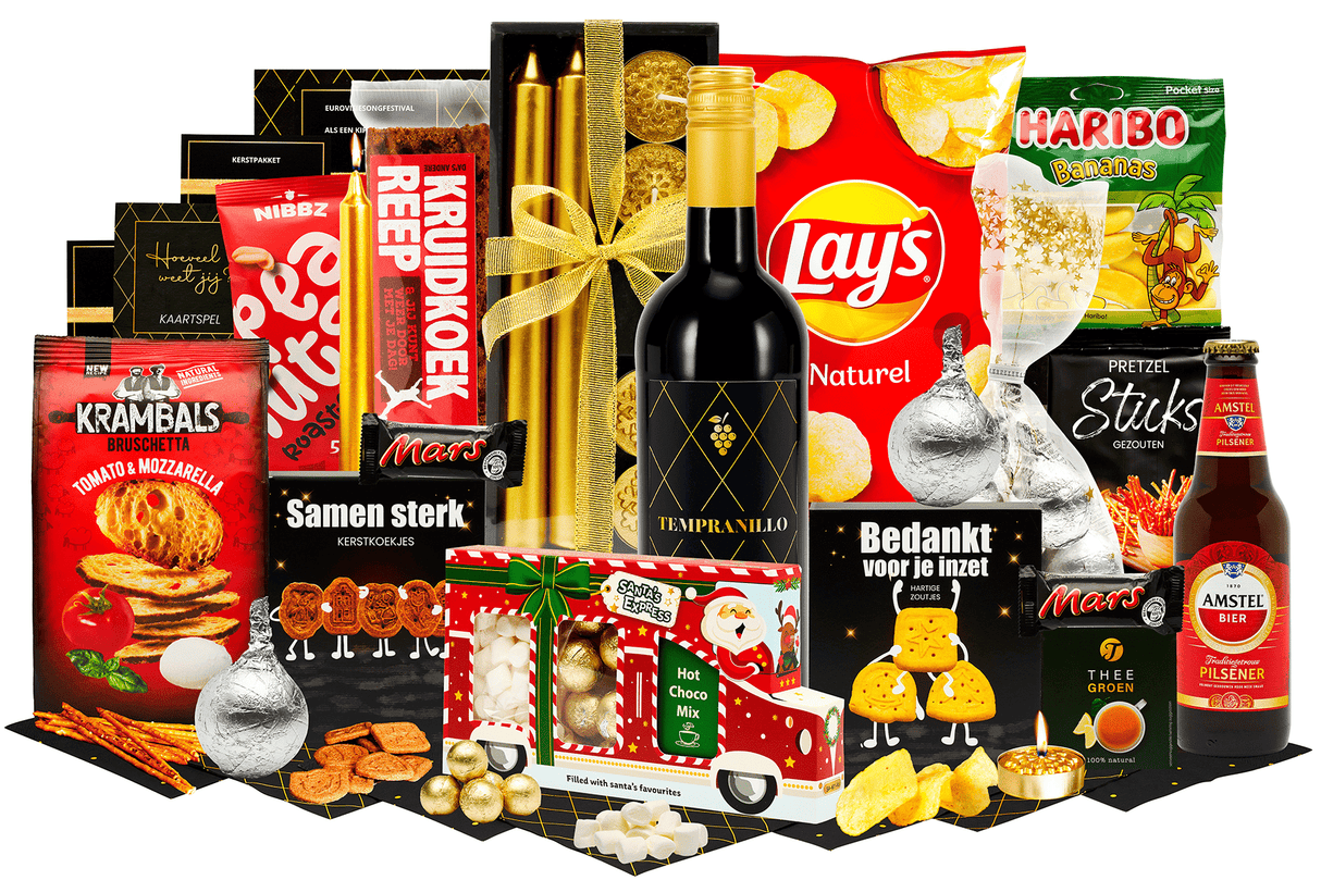 Volle kersttruck