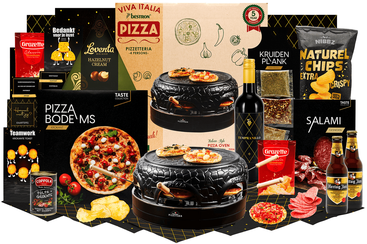 Samen pizza