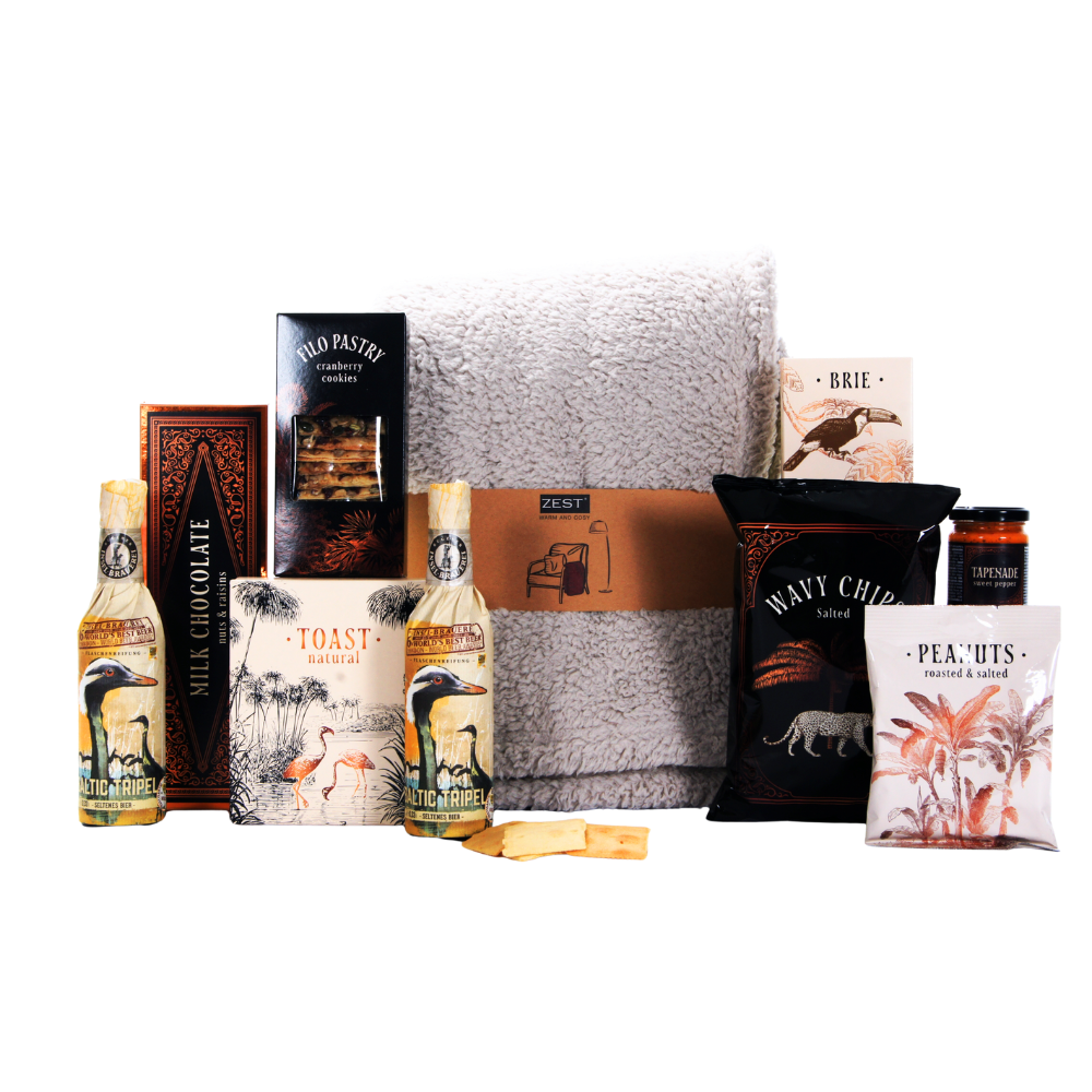 Insel Baltic Tripel & Nature’s Paradise lekkernijen met sherpa plaid
