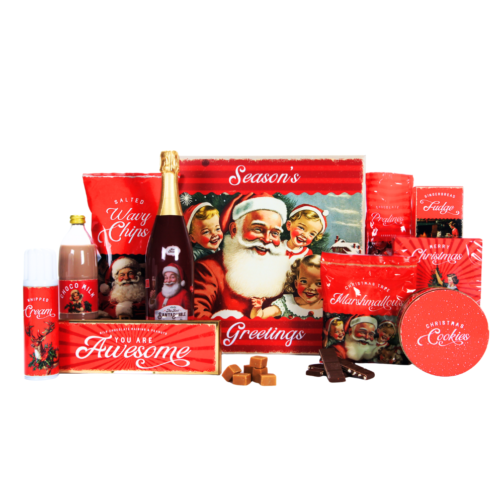 Santa Bubble & Santa Claus geschenkdoos