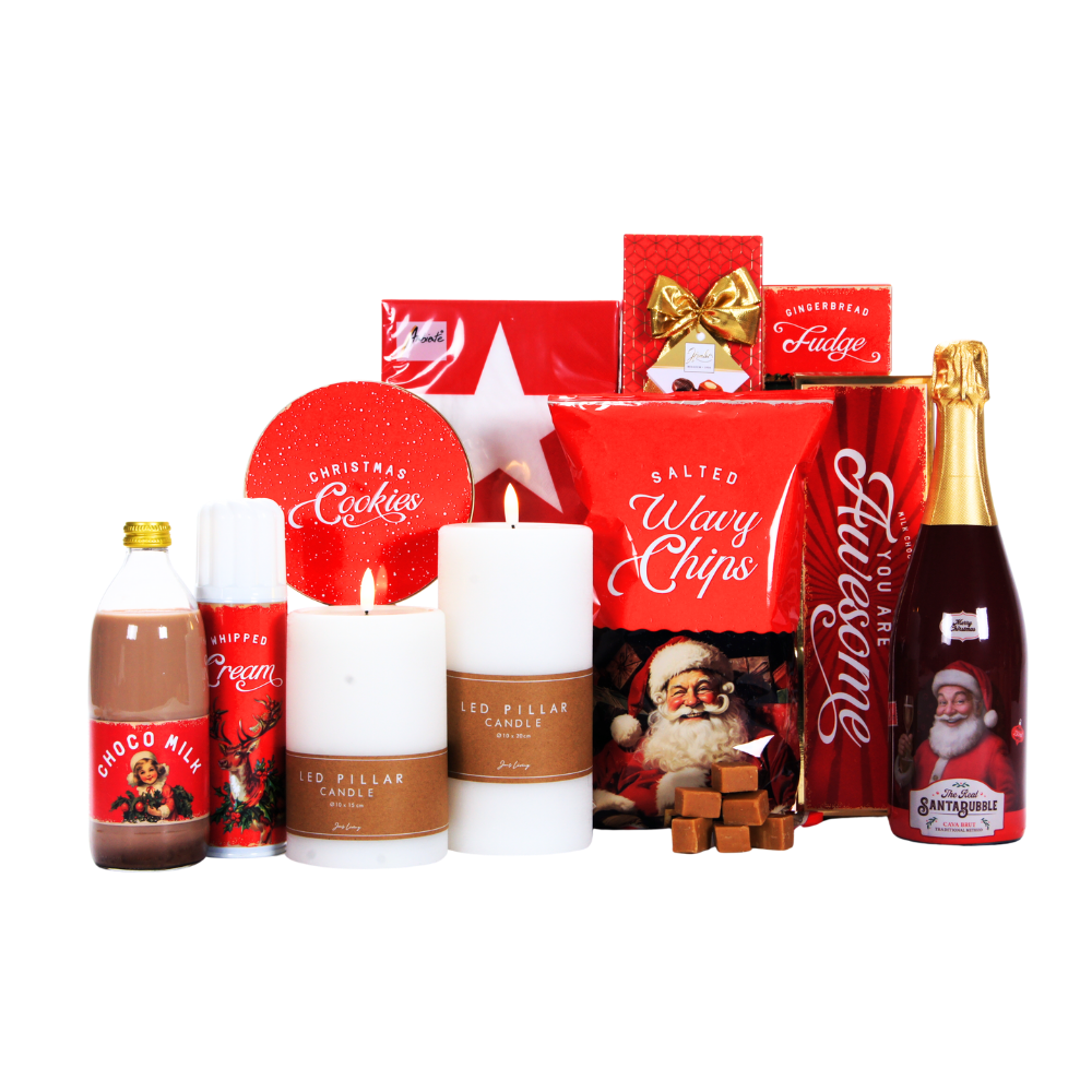 LED Kaarsen & Vintage Christmas kerstpakket