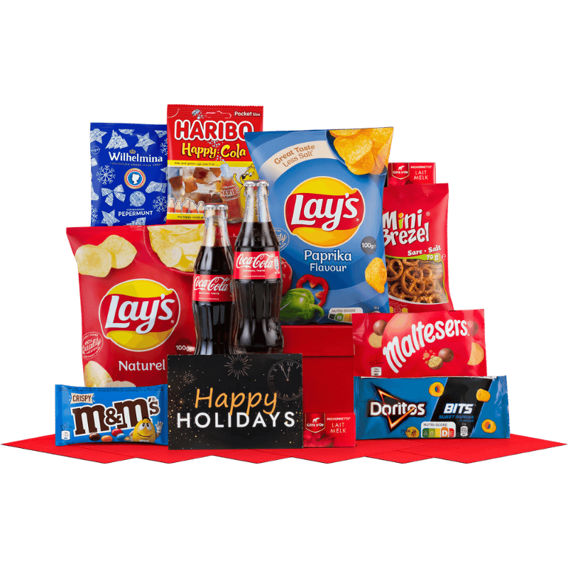 Dubbel Cola Chipsfestijn Kerstpakket voor Iedereen