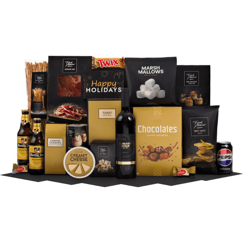 Serrano Ham & Wijnproeverij Kerstpakket Luxe
