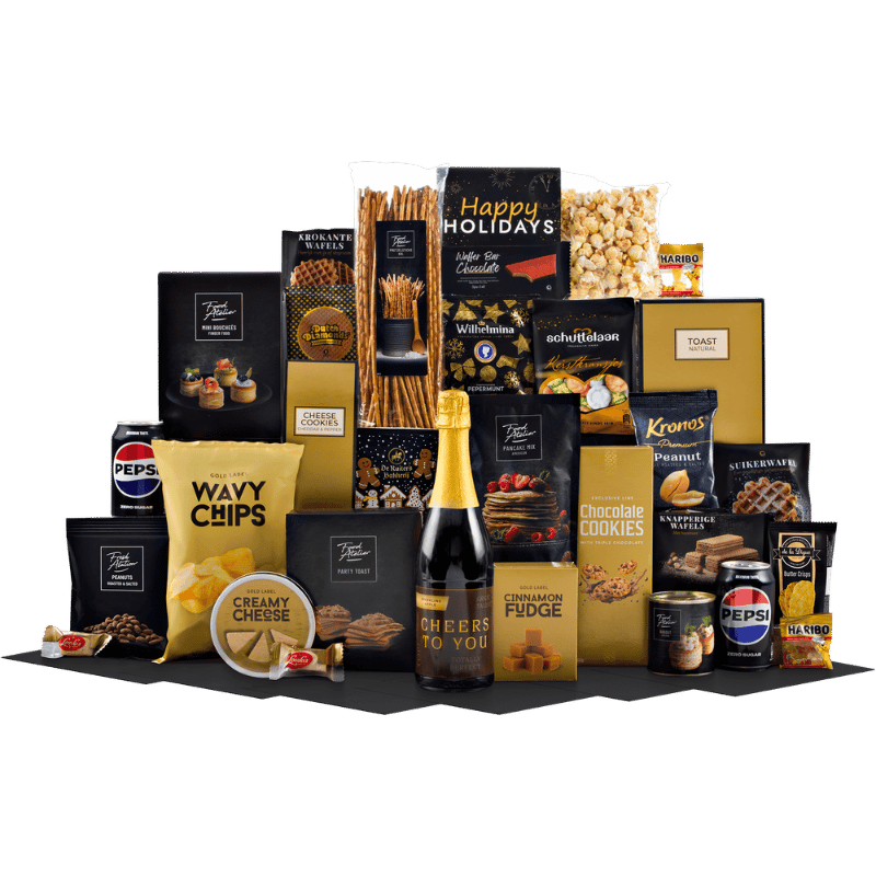 Cheers to You Bubbels & Bakbox Kerstpakket Compleet