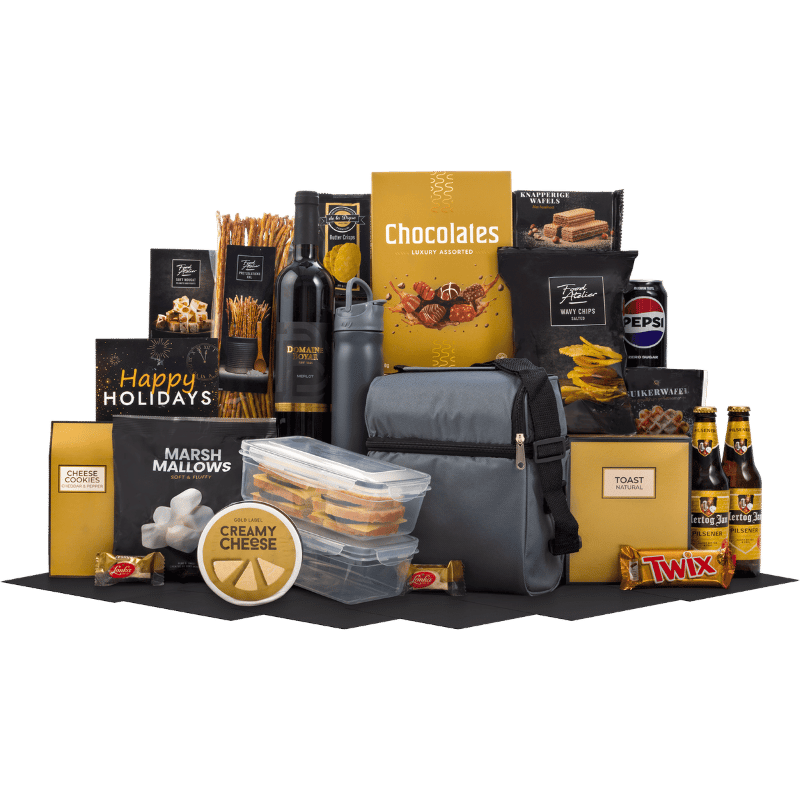 Koeltas & Lunchbox Kerstpakket voor Onderweg
