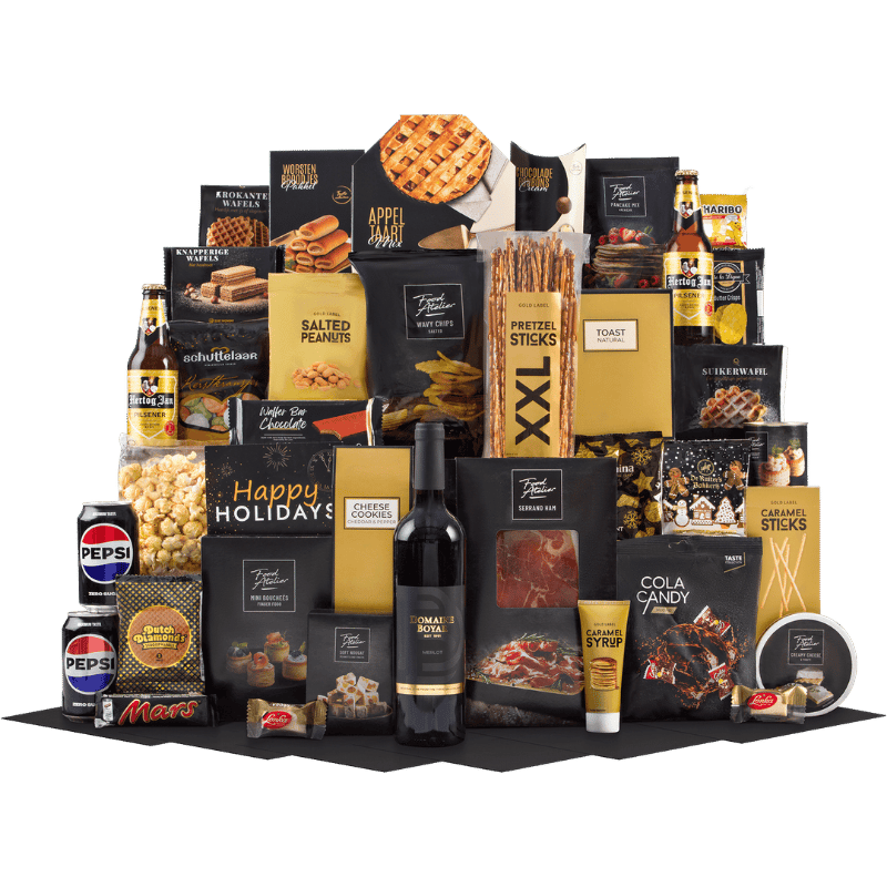 Worstenbroodjes & Wijnpakket Deluxe Compleet