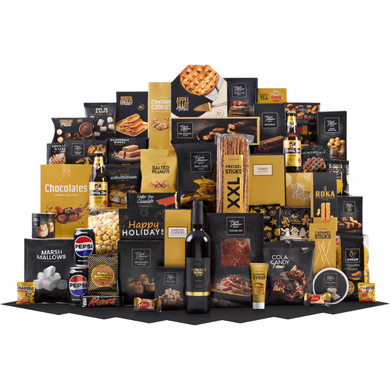 Grand Deluxe Kerstpakket met Worstenbroodjes XL