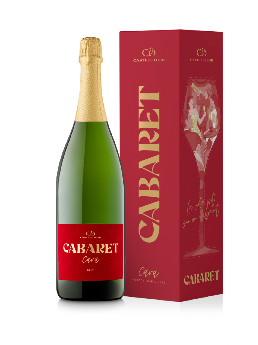 Cava Cabaret Brut JEROBOAM 300cl | Kerstpakket