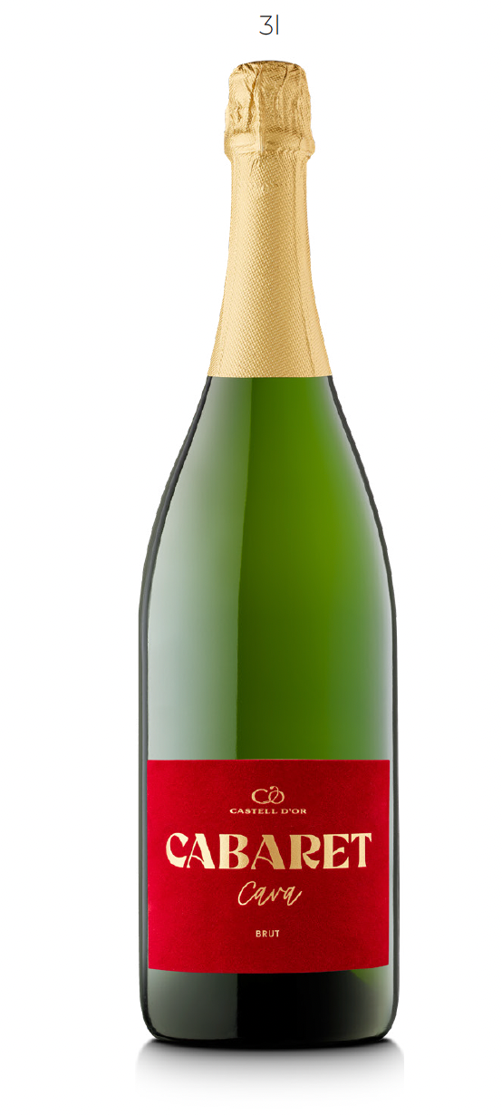 Cava Cabaret Brut JEROBOAM 300cl | Kerstpakket