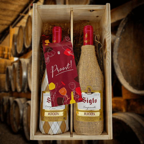 Stijlvol spaans kerstpakket | Siglo crianza selectie