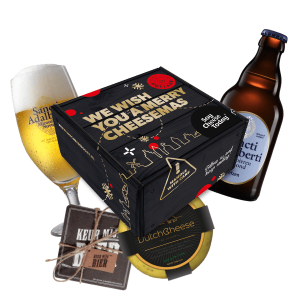 Egmondse Weizen Bier & Kaas Kerstpakket