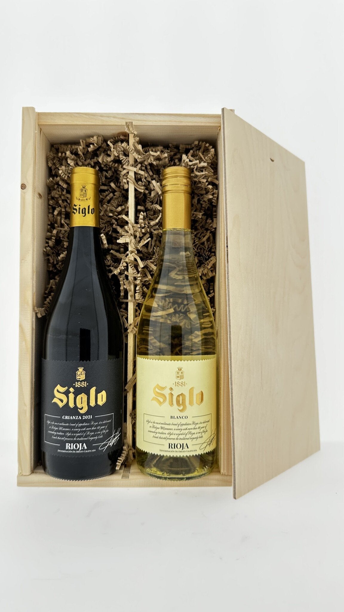 Kerstduo uit rioja | Siglo rood en wit wijnpakket