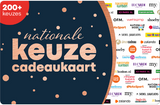 Nationale keuze Cadeaukaart