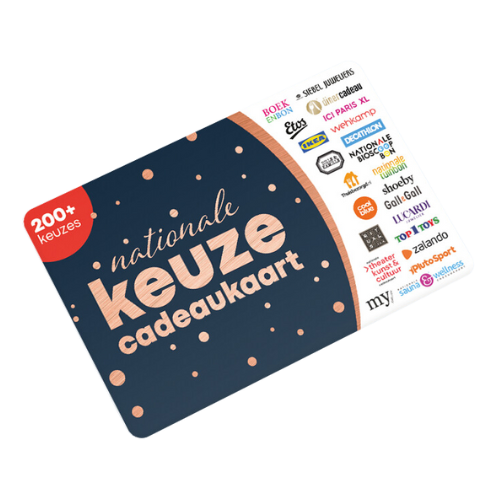 Nationale keuze Cadeaukaart