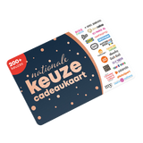 Nationale keuze Cadeaukaart